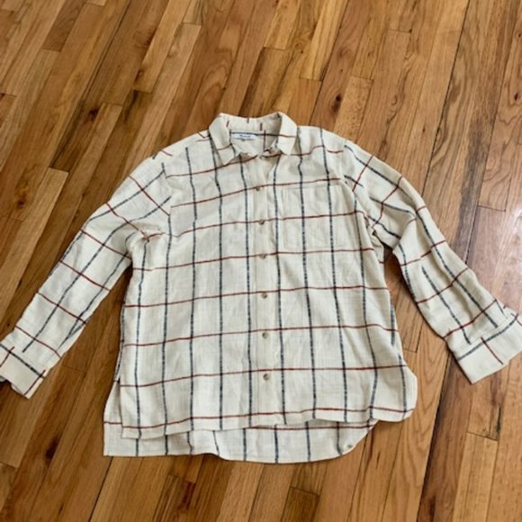 Madewell Tops - madewell 100% cotton button down shirt size L